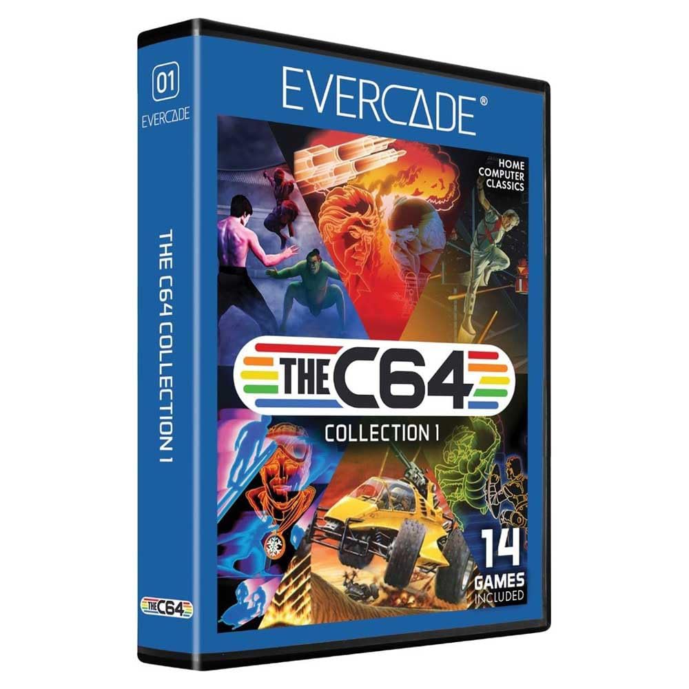 Evercade C64 Коллекция 1 - Физический картридж (Включено 14 игр)