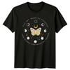 Stardust Butterfly Moon Phases Magical T-Shirt - You Are Made Of Stardust
