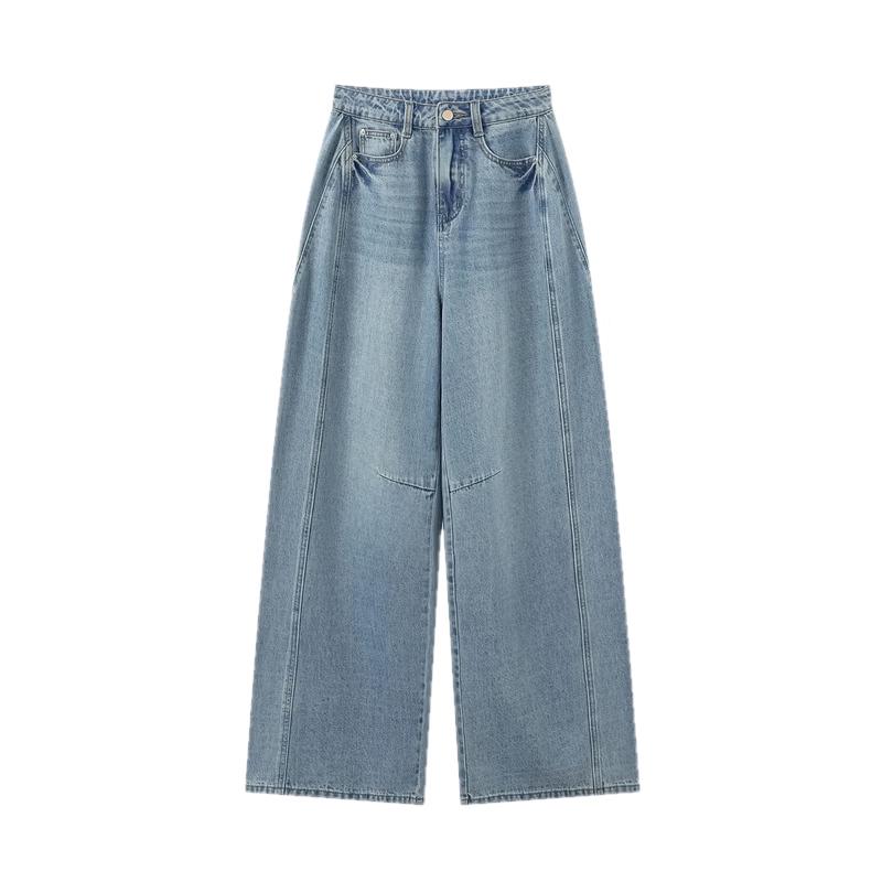 TonLion Women's Wide-Leg Denim Jeans