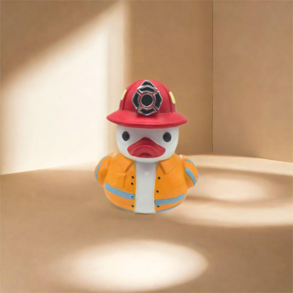 Cute Animal Sculpture Resin Miniatures Figurine Crafts Duck Statue Ornament  Cabinet