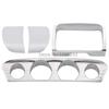 Motorcycle Accessories Inner Fairing Tri-Line Gauge Stereo Switch Cover Accent Trim Chrome For Harley Electra Glide Street Glide