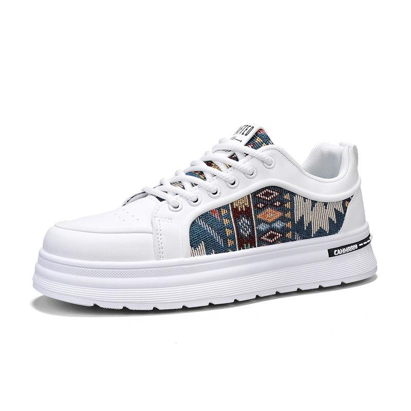 

Shoes men s shoes board shoes men s new spring and summer breathable casual low-top retro teen flat-bottomed sneakers men 39