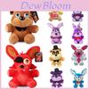 Fnaf Five Nights At Freddy's Amigos Brinquedo de Pelúcia Macio Presente 18/25cm Amarelo Castanho Roxo Azul Vermelho Branco