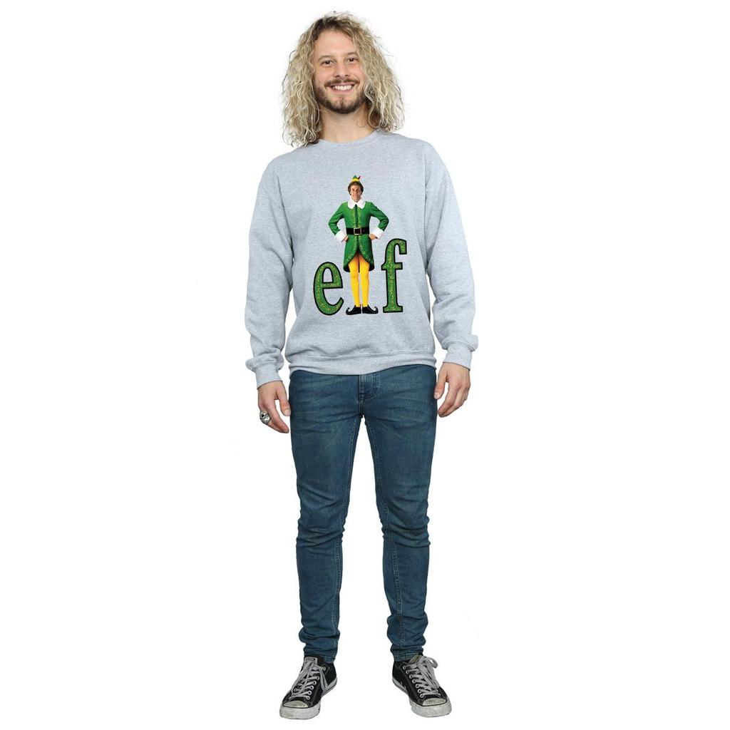 Elf Mens Buddy Logo Sweatshirt