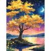 CHENISTORY DIY Painting By Numbers For Adults Landsape Oil Picture HandPainted Animals Coloring By Numbers Home Wall Art
