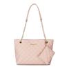 2026 Fashion Simple Letter Decor Chain Shoulder Bag Quilted Mini Wallet Pouch Tote Bag Women's Crossbody Bag