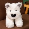 35cm Kawaii Fluffy Hair West Highland Dog White Terrier Plushie Soft Puppy Plush Toy Stuffed Lifelike Animals Baby Appease Doll