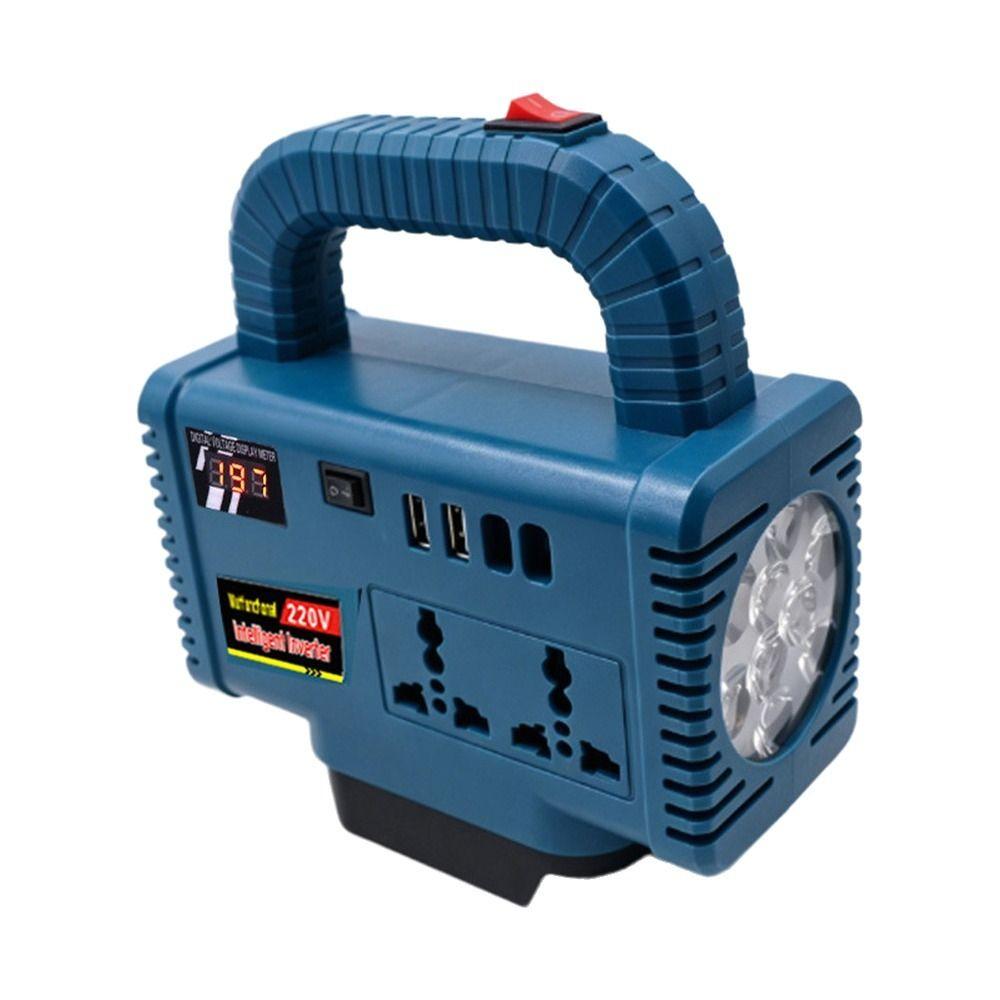 150W Portable Power Inverter DC to AC Converter for Makita 18V Battery Mobile Device Charging