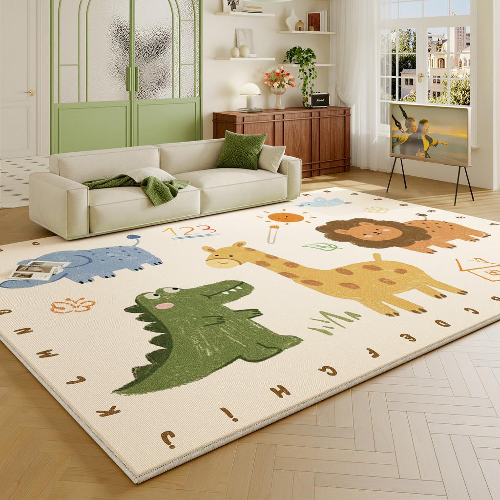 Large Area Carpets for Living Room Fluffy Soft Bedroom Decor Washable Carpet Modern Style Children's Floor Mat Thicken Plush Rug