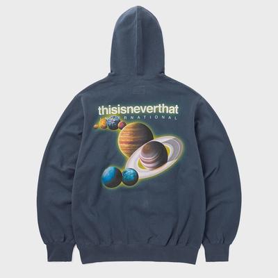 ThIs Is Never That Solar System Hoodie Deep Water
