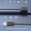 USB Cable Wire with Power On Off Button, Multiple Choice USB3.0 Male to Female 5Gbps Data Transfer Line Extension Cord