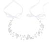 Cute Imitation Pearls Wedding Headpiece Elegant Bohemian Hair Headdress Girls Flower Wreath Bride Accessories