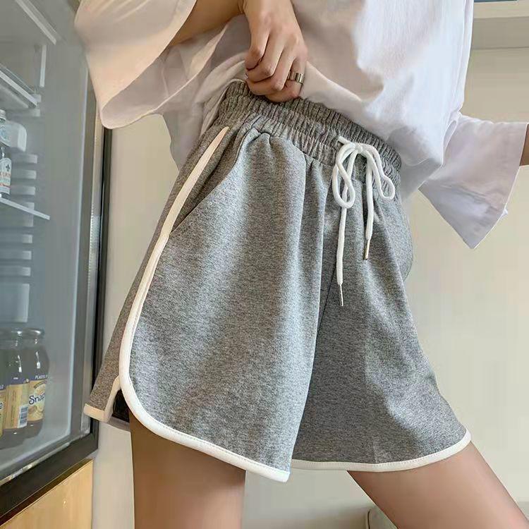 

Women s Summer 2026 Korean-Style High-Waisted Wide-Leg Casual Sports Shorts M [80-95 lbs]