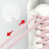 Kids Adult Elastic Popular No Tie Unisex 1Pair Capsule Buckle Shoelace Flat Sneakers Creative New High Quanlity Locking