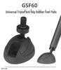 Beixin Universal Anti-slip Tripod Foot Pads for DSLR 3/8" Screw Monopod Base