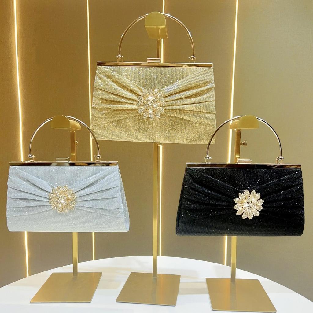 New Elegant Evening Bag for Women,Stylish Party Clutch Shoulder Handbag