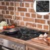 GLASS PROTECTIVE PLATE FOR STOVE 60x52 MARBLE