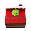 Calendar In 2027 Punch In Desk Calendar Creative 3D Paper Sculpture Desktop Decoration of the Christmas Office