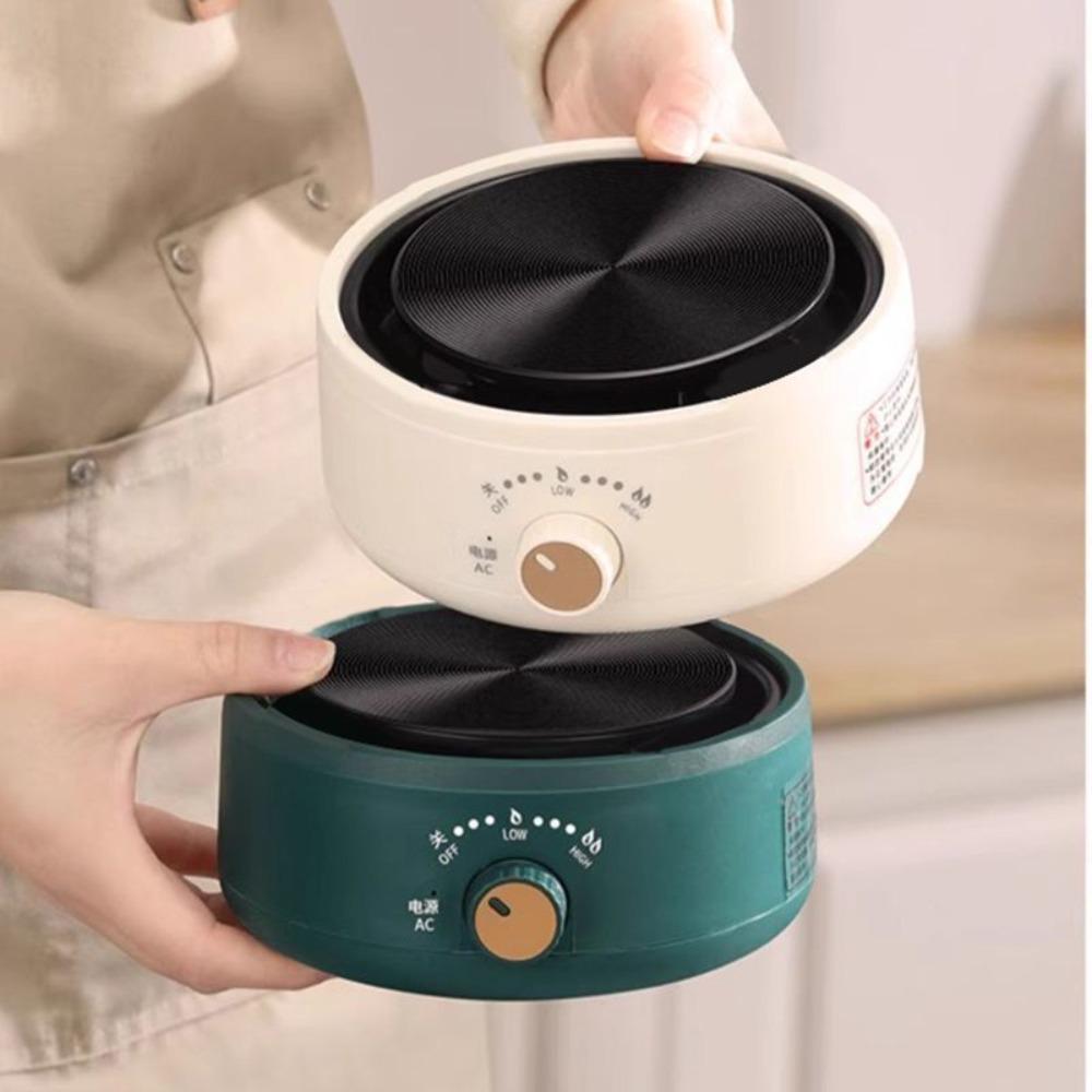 Adjustable Temperature Electric Stove Universal Round Electric Teapot Heater Silent Anti-slip Coffee Pot Burner Mocha Pot