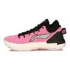 Li Ning Yu Shuai 13 Color Block Performance Basketball Shoes Men Sneakers Black Pink ABAP095-4