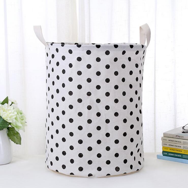 Foldable Laundry and Toy Storage Basket
