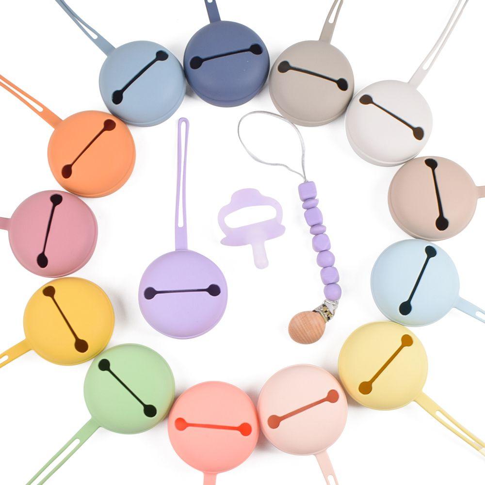 

Силиконовые детские аксессуары Сумка для пустышки Держатель для детской пустышки Сумка для хранения детской пустышки A