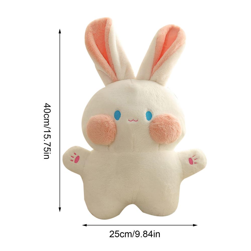 

Забавная плюшевая игрушка Joy Fruit Bunny, мягкие игрушки, милая морковка, клубника, превращающаяся в кролика, плюшевая игрушка для детей, подарок на день рождения, Рождество белый