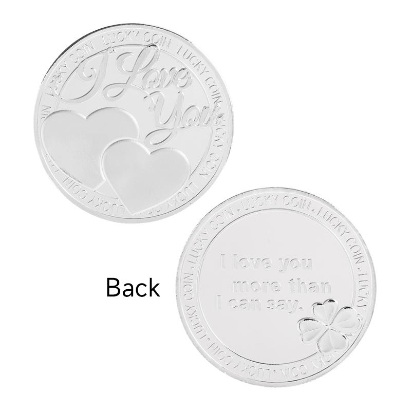 Yes or No Commemorative Coin Souvenir Non-currency Coins Game Prop Challenge Coins Christmas Collection