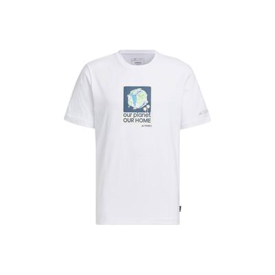 SHORT SLEEVE POLYGIENE T SHIRT T Shirt Men's White IW7644