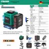 Green Light Outdoor Infrared Laser Level with Automatic Wall & Floor Alignment