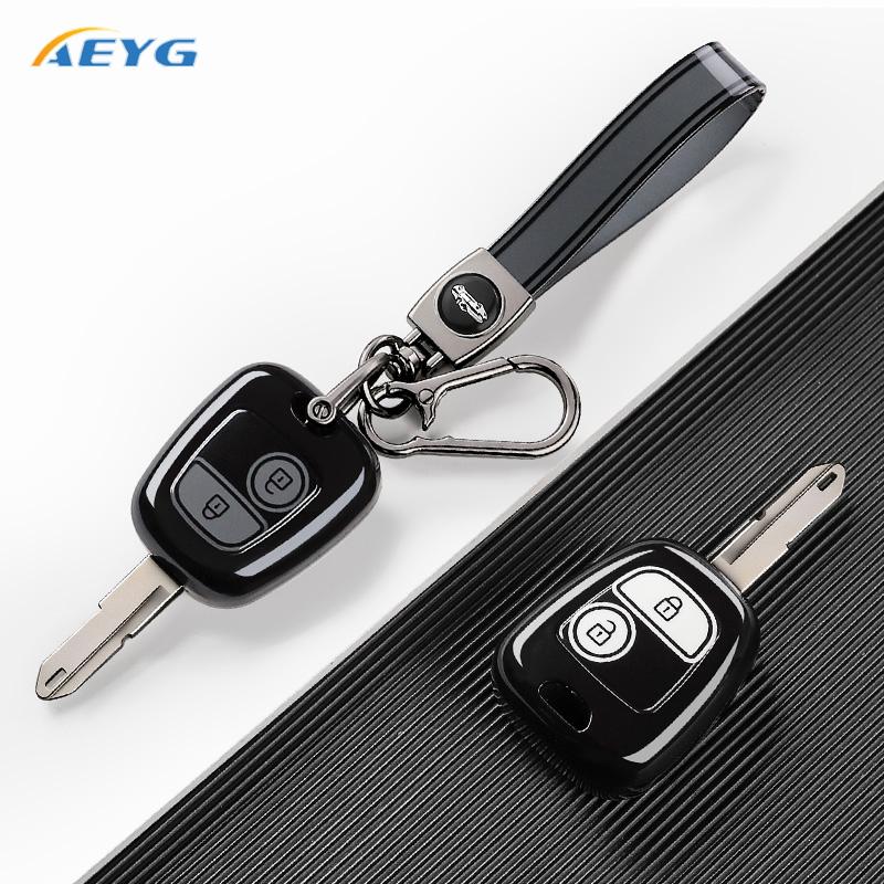 Tpu Auto Shell Fob Holder Accessories For Peugeot 107 207 307 407 206 306 406 For Citroen C1 C4 C2 C3 Berlingo Xasara Picasso