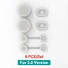 Silicone World 6PCS/Set Silicone Spill Proof Stopper For Stanley Cup 1.0 2.0 Tumbler 40oz/30oz Straw Cap LeakStopper Accessories
