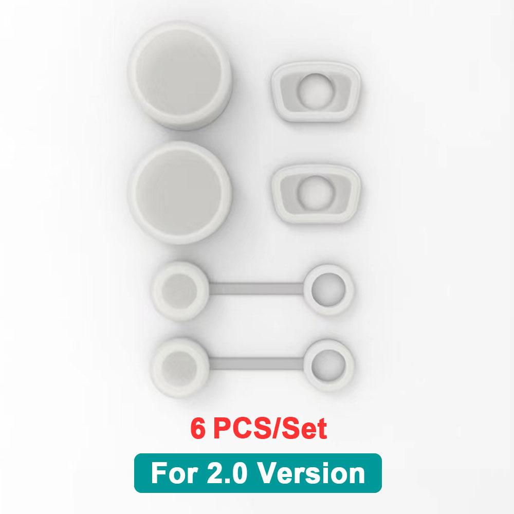 Silicone World 6PCS/Set Silicone Spill Proof Stopper For Stanley Cup 1.0 2.0 Tumbler 40oz/30oz Straw Cap LeakStopper Accessories