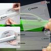 8pcs Set of Transparent Car Door Wrist Protection Film For Octavia A5 Superb Old Febia Roomster Rapid Roomster Kodiaq Yeti Wsjn67