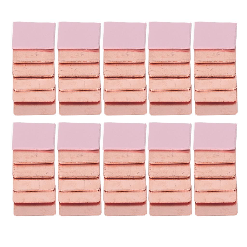 Heatsink Copper Pad Shim Silicone Pad Heat Sink Thermal CPU Cooler Kit for VGA VRAM RAM