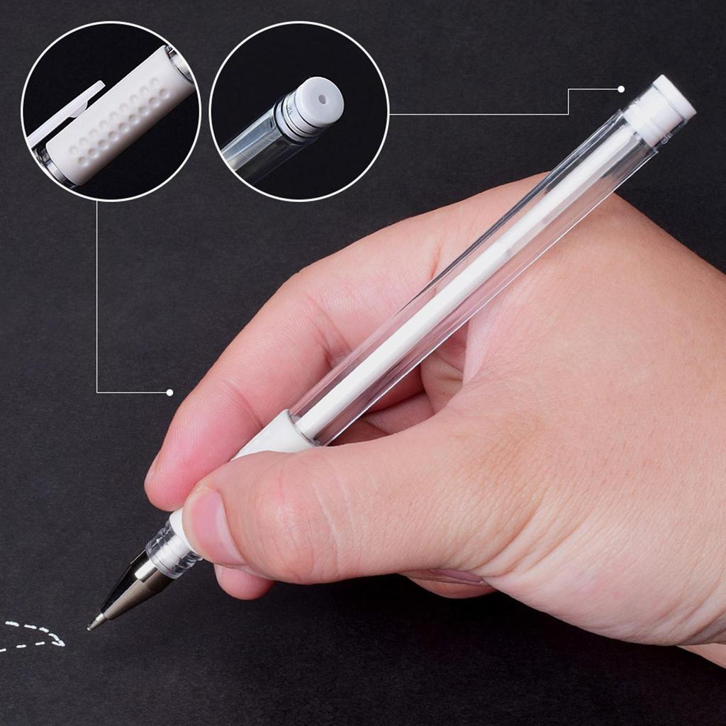 Temporary Markers For Skin Portable Scribe Pen White Scribe Pen Position Mapping Mark Tool Washable Body Art Supply Tool