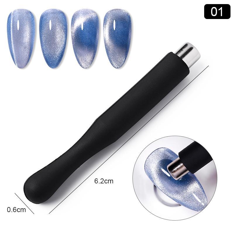 Strong Magnet Strip Cat Eyes Magnet for Nail Gel Polish 3D French Line Strip Magnetic Rod Stick Multi-Function Magnet Tool