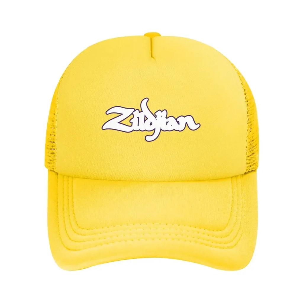 Zildjian Logo Seriuos Mesh Baseball Caps Snapback Fashion Baseball Hats Breathable Casual Casquette Outdoor Unisex