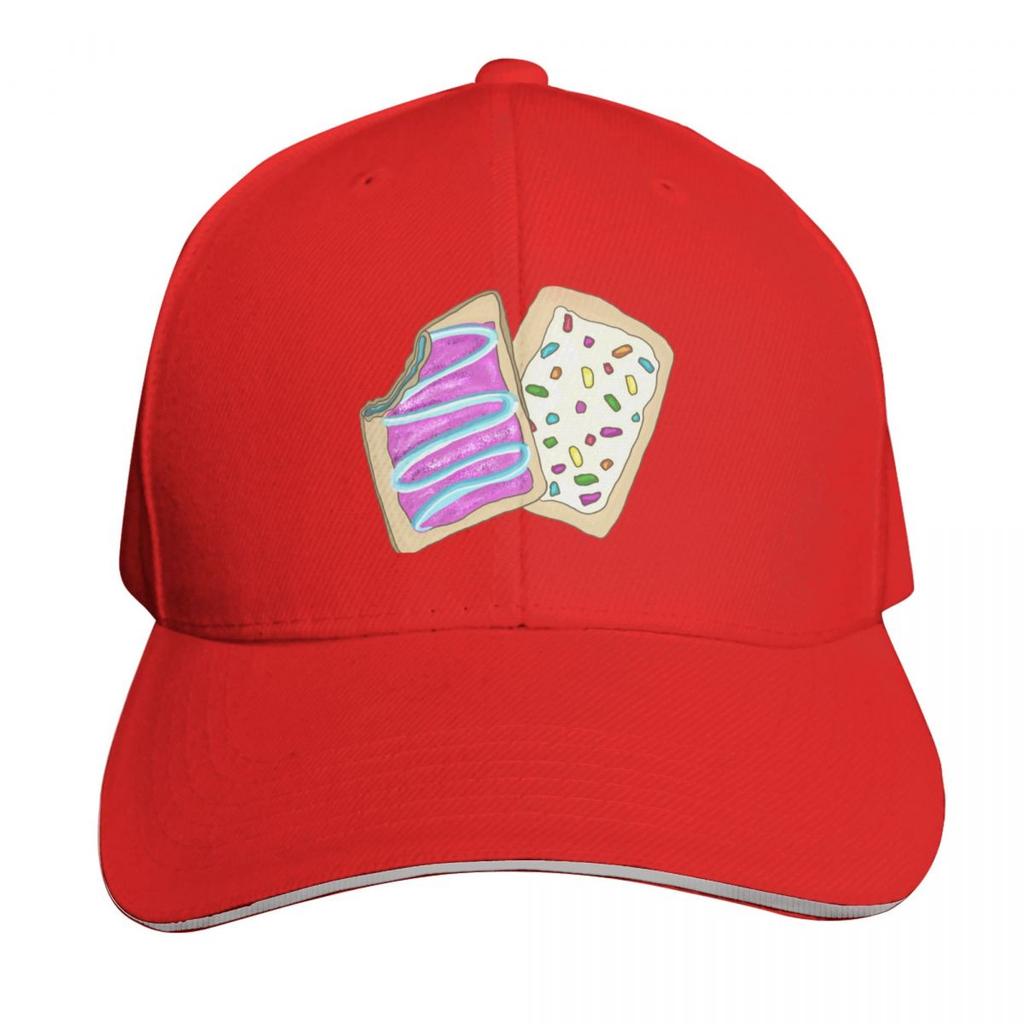 Pop Tart Baseball Cap Hats On Offer Hip Hop Big Size Hat Derby Hat Womens Beach Outlet Unisexs