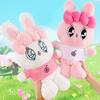 Adorable Plush Bunny Doll Soft Short Plush Stuffed Animal Pillow Cute Gift Toy