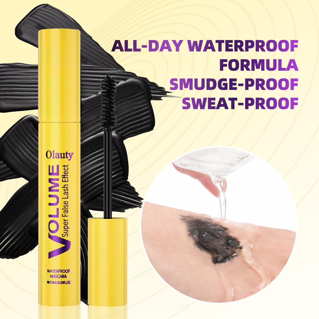 Waterproof Mascara Eyelashes Lengthening Long Lasting Silky Lash Black Eyelashes Extension Make Up Beauty Eye Cosmetic