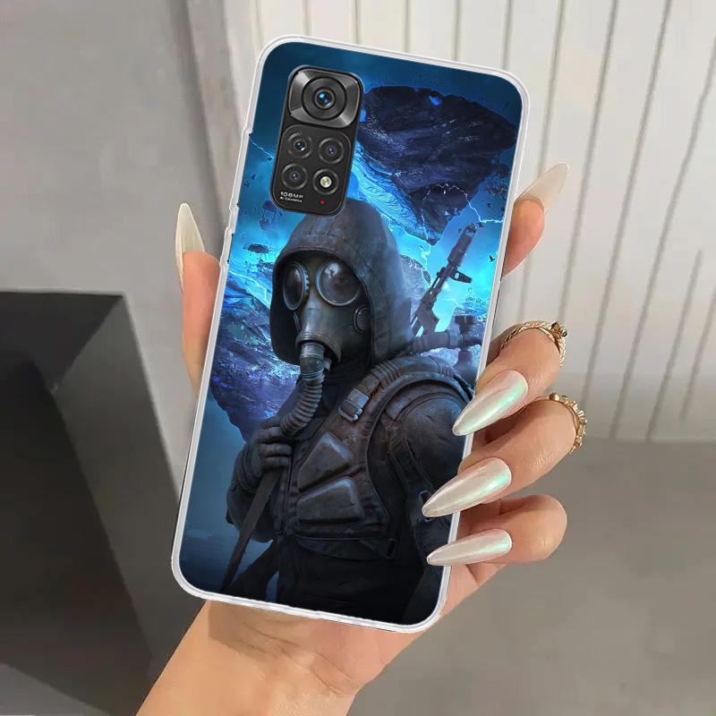 Spiel S-Stalker Handyhülle für Xiaomi Redmi Note 14 13 12S 12 11S 11 Pro Plus 11T 11E 10S 9 9S Weiche Funda Druckschale