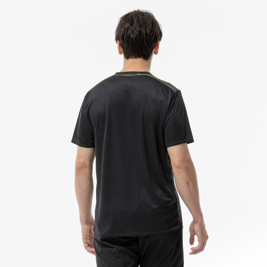 Training Wear Quick Dry Size S [Mizuno] T-Shirt, Sweat-wicking, Quick-drying, 32MAD025, Men's, Black,
