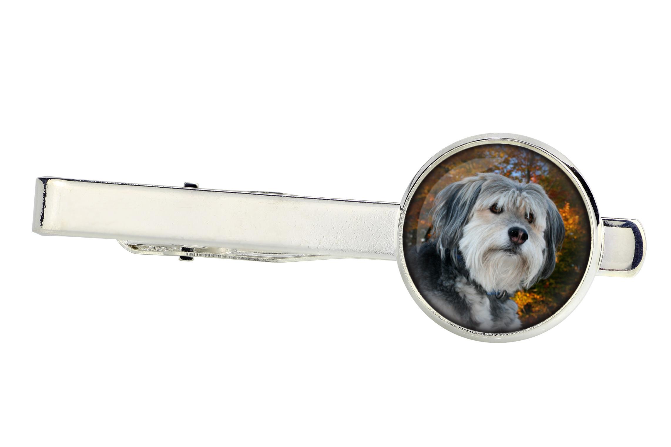 

Polish Lowland Sheepdog, PON, Valee Sheepdog - tie clip, ornament, jewelry for an evening outfit by Art-Dog срібний