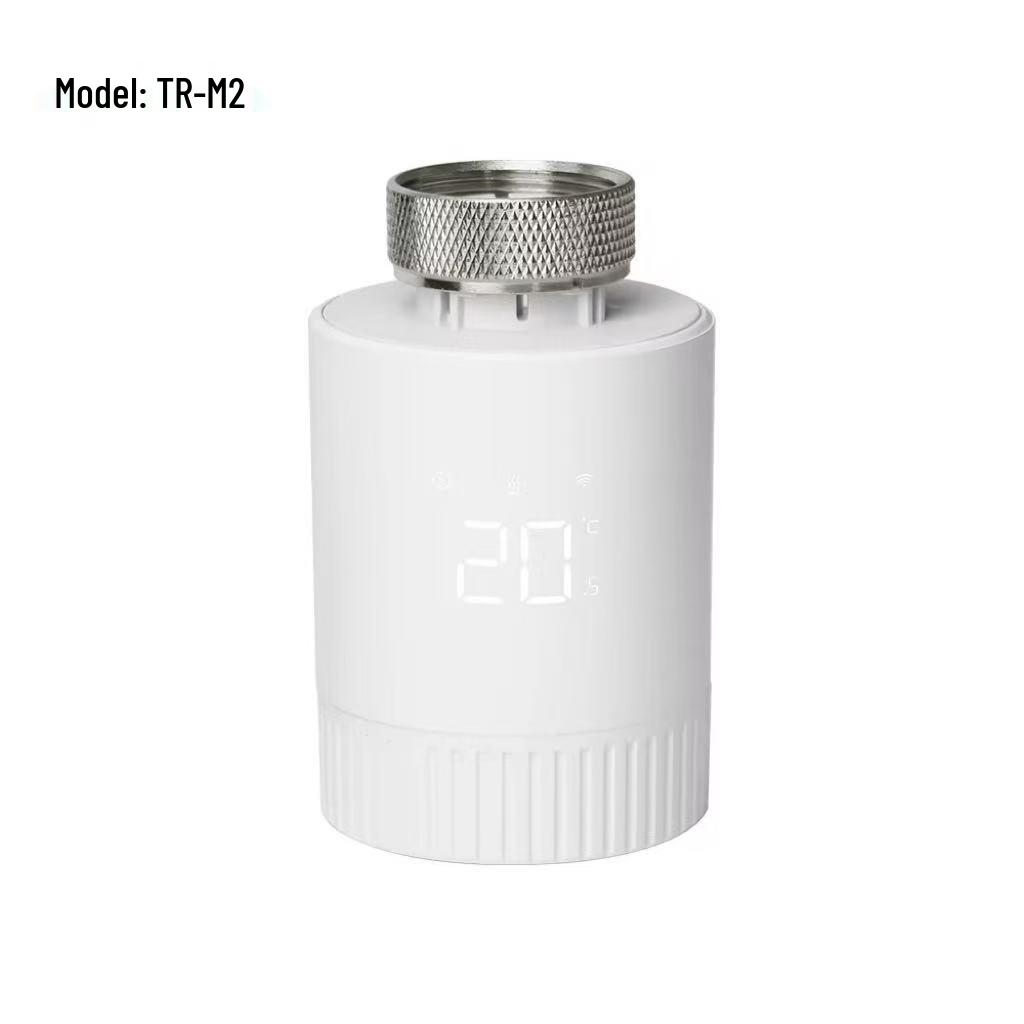 

Smart WiFi/ZigBee Thermostat Valve: App/Voice-Controlled Radiator Temperature Controller