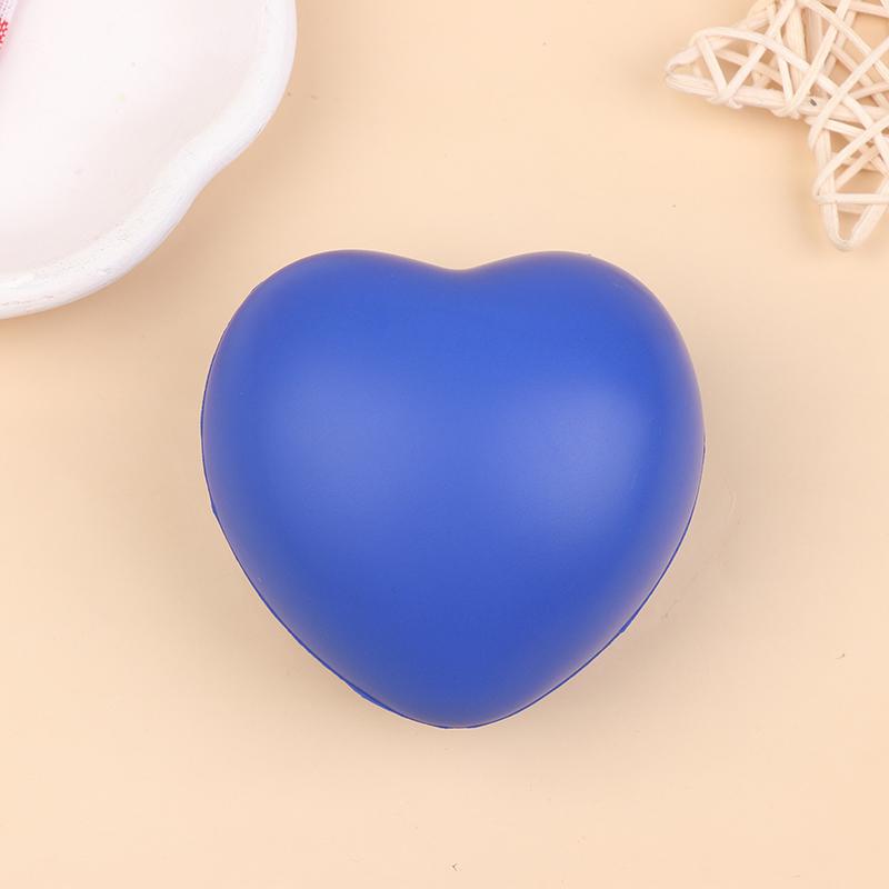 1/3Pcs Funny Love Heart Ball Soft Slow Rising Stress Reliever Gag Squeeze Kids Toy Anti-Stress Decompression Toy