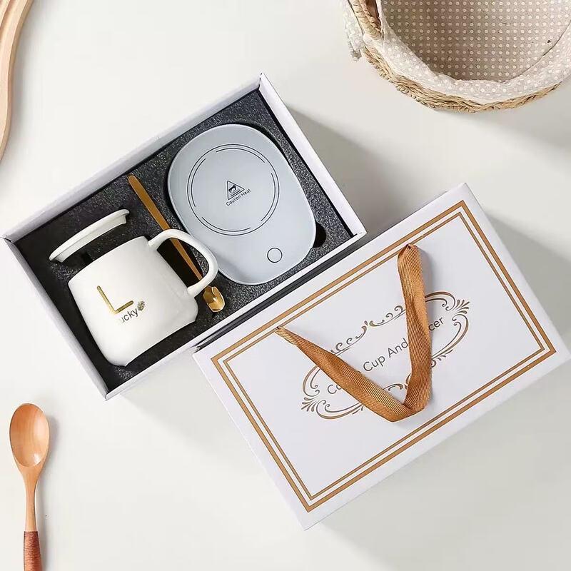 

55°C Smart Heating Mug and Coaster Set