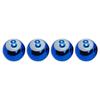 4pcs Car Wheel Tire Valve Core Cap Creative Billiards Car 8 Motorcycle Wheel Cover Bike Accessories Truck Dust SUV T5W9