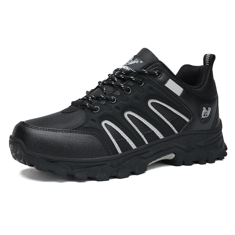 Outdoor Hiking Shoes Men Anti-slip Wear-resistant Sports Shoes Men Lace-up Lightweight Soft Breathable Casual Men Shoes