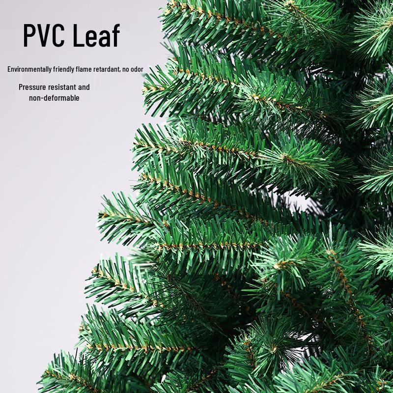 Encrypted PVC Christmas Tree for Hotels, Commercial Spaces, and Supermarkets - Artificial Encrypted PVC Christmas Decoration.